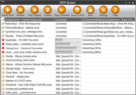 Screenshots: WMA Files to MP3